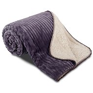 Svitap Sleepwell Blanket microfiber Sheep corduroy anthracite - Blanket