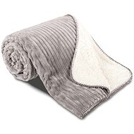Svitap Sleepwell Blanket microfiber Sheep corduroy light grey - Blanket
