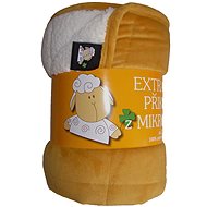Svitap Sleepwell Blanket microfiber Sheep stitch ochre - Blanket