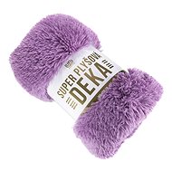 Universal Design Blanket with long pile purple - Blanket