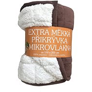 Svitap Sleepwell Blanket microfiber Sheep stitch dark brown - Blanket
