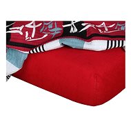 Dadka terry burgundy 60×120×10 cm - Cot sheet