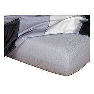 Dadka terry grey 60×120×10 cm - Cot sheet