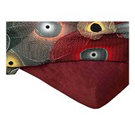 Dadka Terry burgundy 60×120×10 cm - Cot sheet