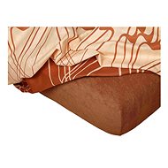 Dadka Terry nougat 140×200×20 cm - Bedsheet