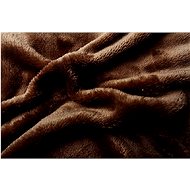Svitap sleepwell microflannel dark brown 90×200×20 cm - Bedsheet