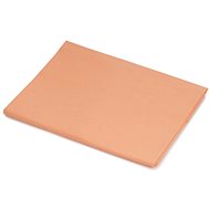 Dadka Cotton sheet apricot 220 × 240 cm - Bedsheet