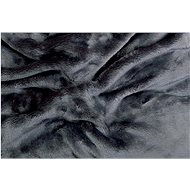 Svitap Sleepwell Sheet microflannel dark grey 90 × 200 × 20 cm - Bedsheet