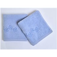 Praktik Deny 50x100 cm blue - Towel