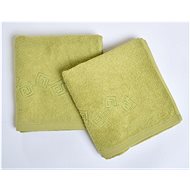 Praktik Deny 50x100 cm green - Towel