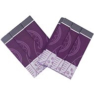Svitap Sleepwell Extra Absorbent Fish with Lemon Purple 3 pcs - Kitchen Towel