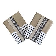 Svitap Sleepwell Egyptian Cotton Kitchen Beige 3 Pcs - Kitchen Towel