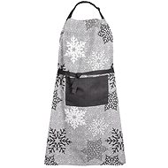 Forbyt Christmas apron Snowflake grey - Apron