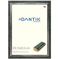 DANTIK frame 29,7 × 42, IVANETE green plexi clear - Photo Frame