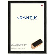 DANTIK frame 29,7 × 42, INCLINATA colouri black plexi clear - Photo Frame