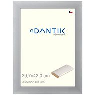 DANTIK frame 29,7 × 42, LEDVINKA white plexi clear - Photo Frame