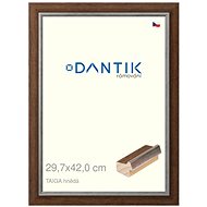 DANTIK frame 29,7 × 42, TAIGA brown plexi clear - Photo Frame