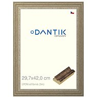 DANTIK frame 29,7 × 42, LYON silver plexi clear - Photo Frame