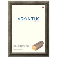 DANTIK frame 29,7 × 42, Forgia Piombo plexi clear - Photo Frame
