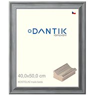 DANTIK frame 40 × 50, CHURCH small grey plexi clear - Photo Frame