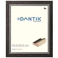 DANTIK frame 40 × 50, AMALFI black plexi clear - Photo Frame