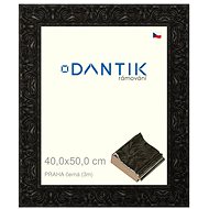 DANTIK frame 40 × 50, PRAHA black plexi clear - Photo Frame