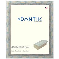 DANTIK frame 40 × 50, PAINT green large plexi clear - Photo Frame