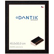 DANTIK frame 40 × 50, ANDRÉ large black plexi clear - Photo Frame