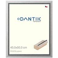 DANTIK frame 40 × 50, RIVIERA green plexi clear - Photo Frame