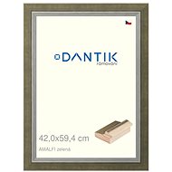 DANTIK frame 42 × 59,4, AMALFI green plexi clear - Photo Frame