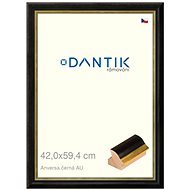 DANTIK frame 42 × 59,4, ANIVERSA black AU plexi clear - Photo Frame