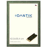 DANTIK frame 42 × 59,4, LYON green plexi clear - Photo Frame