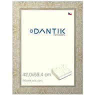 DANTIK frame 42 × 59,4, PRAGUE White plexi clear - Photo Frame