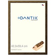 DANTIK frame 42 × 59,4, HONEST small high bronze plexi clear - Photo Frame