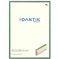 DANTIK frame 42 × 59,4, EVOQUE green plexi clear - Photo Frame