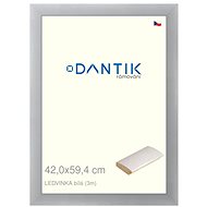 DANTIK frame 42 × 59,4, LEDVINKA white plexi clear - Photo Frame