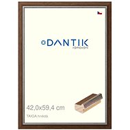 DANTIK frame 42 × 59,4, TAIGA brown plexi clear - Photo Frame