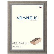 DANTIK frame 42 × 59,4, AMALFI grey plexi clear - Photo Frame