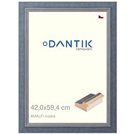 DANTIK frame 42 × 59,4, AMALFI blue plexi clear - Photo Frame