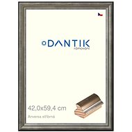 DANTIK frame 42 × 59,4, ANIVERSA silver plexi clear - Photo Frame