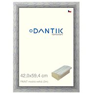 DANTIK frame 42 × 59,4, PAINT blue large plexi clear - Photo Frame