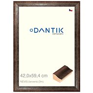 DANTIK frame 42 × 59,4, NEVIS red plexi clear - Photo Frame