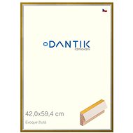 DANTIK frame 42 × 59,4, EVOQUE yellow plexi clear - Photo Frame