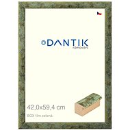 DANTIK frame 42 × 59,4, BOX filmgreen plexi clear - Photo Frame
