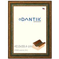 DANTIK frame 42 × 59,4, HRAD green plexi clear - Photo Frame