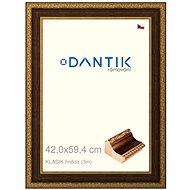 DANTIK frame 42 × 59,4, KLASIK brown plexi clear - Photo Frame