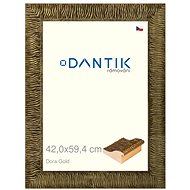 DANTIK frame 42 × 59,4, Dora Gold plexi clear - Photo Frame