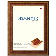 DANTIK frame 42 × 59,4, HRAD red plexi clear - Photo Frame