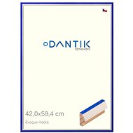DANTIK frame 42 × 59,4, EVOQUE blue plexi clear - Photo Frame