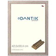 DANTIK frame 42 × 59,4, LYON grey plexi clear - Photo Frame